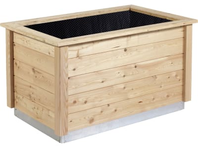 KGT Holz-Hochbeet Woody 0,8 x 1,27 x 0,74 m Typ Woody Light natur , Füllmenge 530 l KGT Holz-Hochbeet Woody 0,8 x 1,27 x 0,74 m Typ Woody Light natur , Füllmenge 530 l