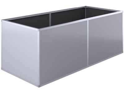 KGT Aluminium-Hochbeet 0,91 x 2,05 x 0,77 m Typ 210 pressblank  Füllmenge:1.400 l
