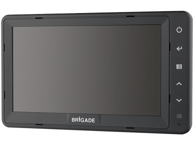 Brigade® Monitor "VBV-770HM" 7,0 ", farbig (RGB) 1.024 x 600 Pixel, 5611 Brigade® Monitor "VBV-770HM" 7,0 ", farbig (RGB) 1.024 x 600 Pixel, 5611