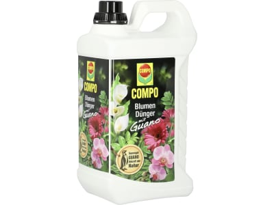 COMPO Blumendünger mit Guano Flüssigdünger Flüssigdünger, Blumendünger mit Guano 5 l Kanister  flüssig