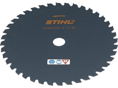 STIHL Grasschneideblatt 250 mm mit 40 Zähnen, 4000 713 3806 STIHL Grasschneideblatt 250 mm mit 40 Zähnen, 4000 713 3806