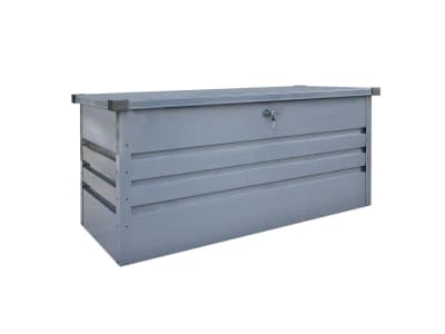 HOME DELUXE Metallaufbewahrungsbox MEGABOX XXL 600 Liter 600 l anthrazit (RAL 7016) Gartenbox, Auflagenbox HOME DELUXE Metallaufbewahrungsbox MEGABOX XXL 600 Liter 600 l anthrazit (RAL 7016) Gartenbox, Auflagenbox