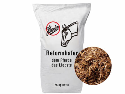 Höveler Reformhafer staubfreies, melassiertes Müsli für Pferde 25 kg Sack Höveler Reformhafer staubfreies, melassiertes Müsli für Pferde 25 kg Sack