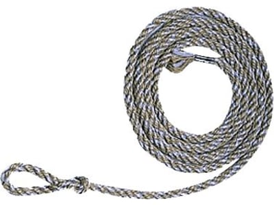 KERBL Kälberstrick 180 cm, 8 mm, mit kleiner Schlaufe, Jute-Polypropylen-Mischung KERBL Kälberstrick 180 cm, 8 mm, mit kleiner Schlaufe, Jute-Polypropylen-Mischung
