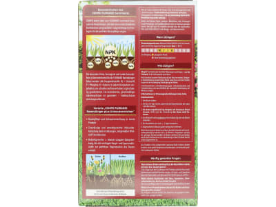 COMPO FLORANID® Rasendünger plus Unkrautvernichter Rasenpflege mit Unkrautvernichtung 3 kg Schachtel 100 m² Granulat