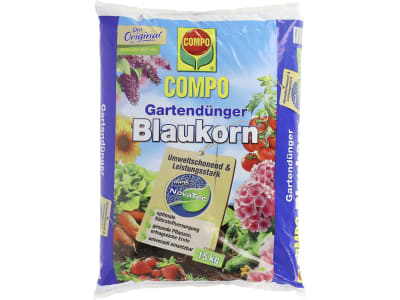 COMPO Gartendünger Blaukorn® NovaTec® Universaldünger,  mit NovaTec® Technologie 15 kg Beutel  Granulat
