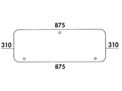 Heckscheibe, klar, unten, für Case IH XL, 3000, 4000, Kabine XL