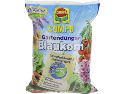 COMPO Gartendünger Blaukorn® NovaTec® Universaldünger,  mit NovaTec® Technologie 7,5 kg Beutel  Granulat