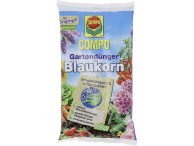 COMPO Gartendünger Blaukorn® NovaTec® Universaldünger,  mit NovaTec® Technologie 3 kg Beutel  Granulat