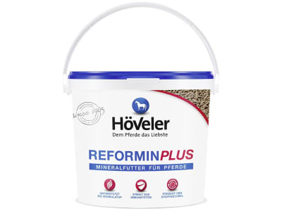 Höveler Reformin Plus pelletiertes Mineralfutter ohne Melasse 10 kg Eimer