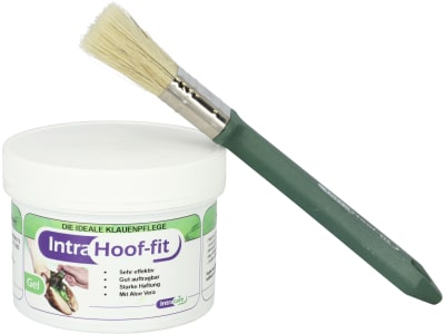 Intra Hoof-fit Gel mit Pinsel Klauenpflege 330 ml Dose