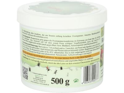 Schacht Raupenleim grün 500 g Dose Leimringe für Obstbäume als Baumschutz Baumleimring zum streichen 
