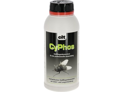 Cit Insektenschutzmittel "CyPhos" 500 ml Konzentrat für die Bekämpfung von Stallfliegen, 299755 Cit Insektenschutzmittel "CyPhos" 500 ml Konzentrat für die Bekämpfung von Stallfliegen, 299755