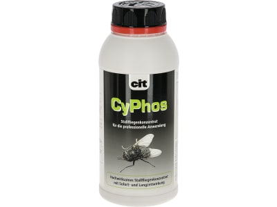 KERBL Insektenschutzmittel "CyPhos" 500 ml Konzentrat für die Bekämpfung von Stallfliegen, 299755