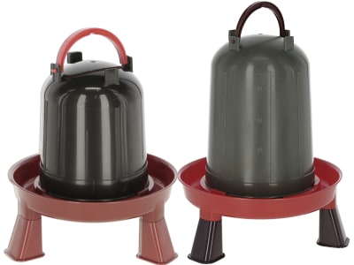Kerbl Geflügeltränke mit Standfüßen und Tragegriff 100 % recycelter Kunststoff Kerbl Geflügeltränke mit Standfüßen und Tragegriff 100 % recycelter Kunststoff