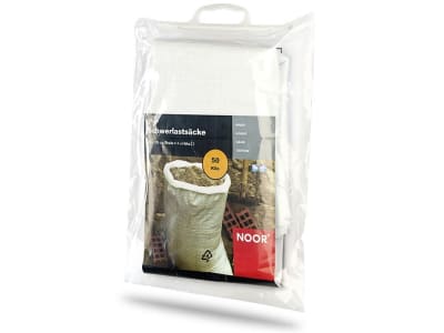 NOOR Schwerlastsack Gewebesäcke 50kg 3er Pack 60 x 105 cm NOOR Schwerlastsack Gewebesäcke 50kg 3er Pack 60 x 105 cm