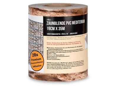 NOOR Sichtschutzstreifen Zaunblende 630 g/m² NOOR Sichtschutzstreifen Zaunblende 630 g/m²