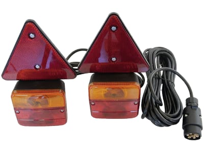 TRAILER POOL Rückleuchtensatz Kabel 6,5 m mit Magnethaftung, 014 000 098 TRAILER POOL Rückleuchtensatz Kabel 6,5 m mit Magnethaftung, 014 000 098