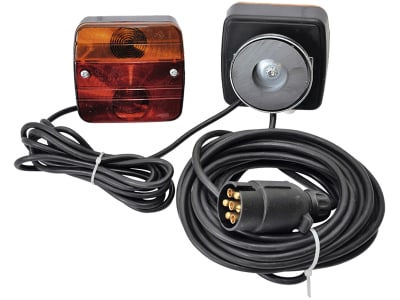 TRAILER POOL Rückleuchtensatz Kabel 7,5 m mit Magnethaftung, 014 000 091 TRAILER POOL Rückleuchtensatz Kabel 7,5 m mit Magnethaftung, 014 000 091