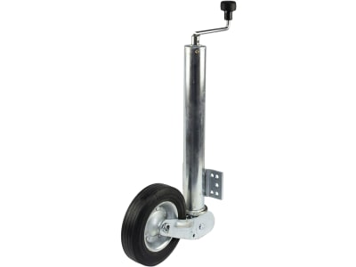 TRAILER POOL Stützrad 770 – 1.070 mm, Stützlast 250 kg, Vollgummirad 200x60, Metallfelge, automatischer Klappvorgang, mit Direktflansch, PKW-Anhänger, 016 013 042 TRAILER POOL Stützrad 770 – 1.070 mm, Stützlast 250 kg, Vollgummirad 200x60, Metallfelge, automatischer Klappvorgang, mit Direktflansch, PKW-Anhänger, 016 013 042