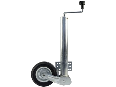 TRAILER POOL Stützrad 770 – 1.070 mm, Stützlast 250 kg, Vollgummirad 200x60, Metallfelge, automatischer Klappvorgang, mit Direktflansch, PKW-Anhänger, 016 013 042 TRAILER POOL Stützrad 770 – 1.070 mm, Stützlast 250 kg, Vollgummirad 200x60, Metallfelge, automatischer Klappvorgang, mit Direktflansch, PKW-Anhänger, 016 013 042