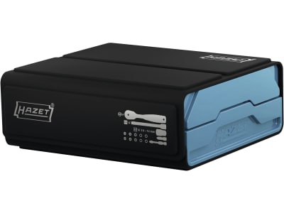 Hazet® Steckschlüsselsatz "SmartCase 2200SC" 1/4 " 50-teilig mit Kunststoff-Klappbox, 2200SC-2