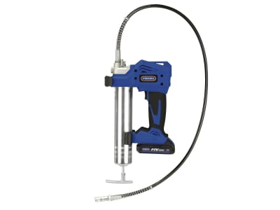 PRESSOL Akku-Fettpresse für 400-g-Fettkartuschen mit Akku (20V|2,0 Ah) und Ladegerät 18051 PRESSOL Akku-Fettpresse für 400-g-Fettkartuschen mit Akku (20V|2,0 Ah) und Ladegerät 18051