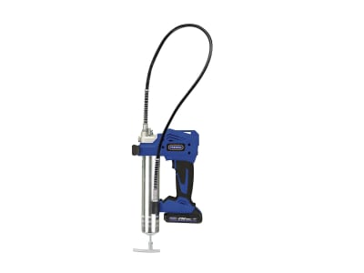 PRESSOL Akku-Fettpresse für 400-g-Fettkartuschen mit Akku (20V|2,0 Ah) und Ladegerät 18051 PRESSOL Akku-Fettpresse für 400-g-Fettkartuschen mit Akku (20V|2,0 Ah) und Ladegerät 18051