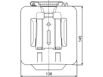 Waschwasserbehälter 1,25 l