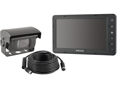 Brigade® Rückfahrsystem mit Kamera VBV-710C, 7"-Monitor VBV-770M-S, 4695C