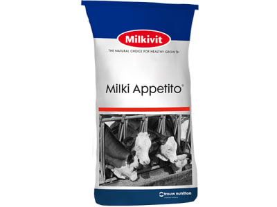 Milkivit Milki Appetito für Rinder der Ergänzer für Kälber-Trocken-TMR 25 kg Sack Milkivit Milki Appetito für Rinder der Ergänzer für Kälber-Trocken-TMR 25 kg Sack
