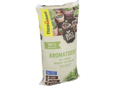 Floragard® Bio-Erde Aromatisch für Kräuter, Anzucht und Aussaat 40 l Sack Floragard® Bio-Erde Aromatisch für Kräuter, Anzucht und Aussaat 40 l Sack