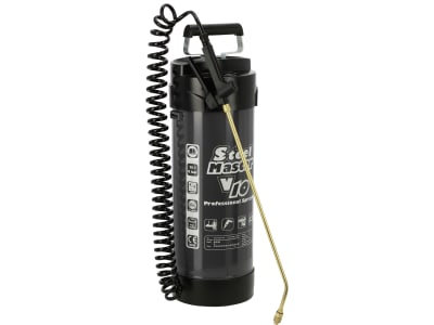 GLORIA® Hochleistungssprühgerät Steelmaster V10 Gartenspritze, Sprühgerät, Druckpumpe, Drucksprühgerät GLORIA® Hochleistungssprühgerät Steelmaster V10 Gartenspritze, Sprühgerät, Druckpumpe, Drucksprühgerät