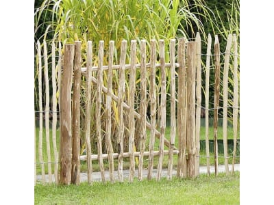 NOOR Staketenzauntor aus Berg-Haselnuss 0,9 x 1 m NOOR Staketenzauntor aus Berg-Haselnuss 0,9 x 1 m