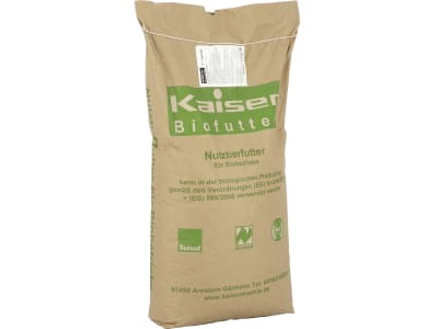 Kaiser B-PEK Kraftfutter für Pferde, für Ökobetriebe geeignetes Pferdefutter 25 kg Sack