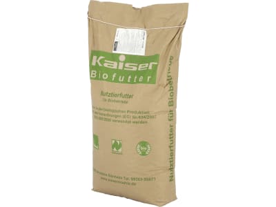 Kaiser B-PEK Kraftfutter für Pferde, für Ökobetriebe geeignetes Pferdefutter 25 kg Sack