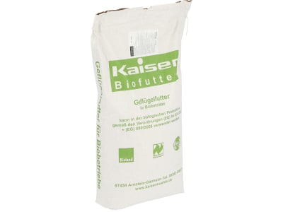 Kaiser B-LV 100 Vorlegefutter zum Legestart für Legehennen, für Ökobetriebe geeignetes Legehennenfutter Hühnerfutter Mehl 25 kg Sack Kaiser B-LV 100 Vorlegefutter zum Legestart für Legehennen, für Ökobetriebe geeignetes Legehennenfutter Hühnerfutter Mehl 25 kg Sack