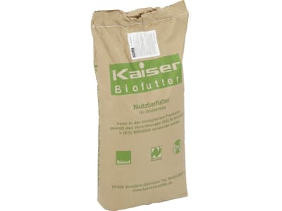 Kaiser B-ZE Zuchtsauenergänzungsfutter für Ökobetriebe geeignetes Schweinefutter Mehl 25 kg Sack