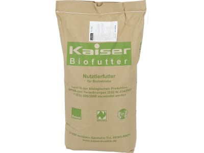 Kaiser B-FSK Ferkelstarterkorn für Ökobetriebe geeignetes Ferkelaufzuchtfutter Ferkelfutter Pellet 25 kg Sack