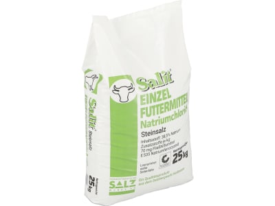 Salit® Natriumchlorid Steinsalz Einzelfuttermittel Pulver 25 kg Sack