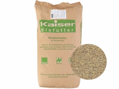 Kaiser B-ZE Zuchtsauenergänzungsfutter für Ökobetriebe geeignetes Schweinefutter Mehl 25 kg Sack