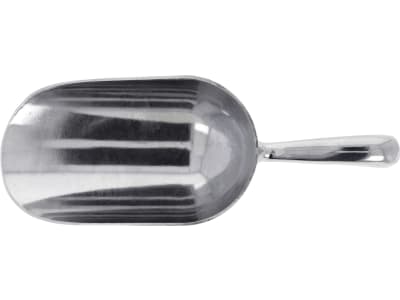 KERBL Futterschaufel 900 g rund, Aluminium, 29796