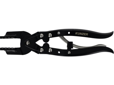 KUNZER Federbandschellenzange 22 – 55 mm, Ratschen-Arretierung, 1FBSZ255 KUNZER Federbandschellenzange 22 – 55 mm, Ratschen-Arretierung, 1FBSZ255