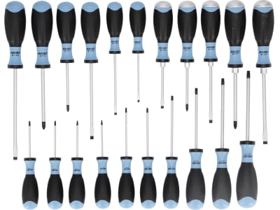 Hazet® Schraubendrehersatz "JumboX" Schlitz/Kreuzschlitz/Torx®, 21-teilig, 810SPC/21