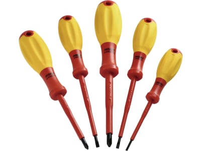 Hazet® Schraubendrehersatz Schlitz/Kreuzschlitz VDE, 6-teilig, 810/6VDE Hazet® Schraubendrehersatz Schlitz/Kreuzschlitz VDE, 6-teilig, 810/6VDE