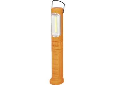 KUNZER LED-Akku-Arbeitsleuchte 70 lm; 300 lm, mit Arbeits- und Kopflicht, um 120° schwenkbar, orange, PL-023.2 ORANGE