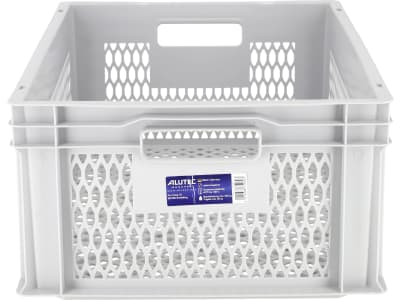 ALUTEC Obstkiste 39 l durchbrochen, lebensmittelecht B x H x T: 600 x 220 x 400 mm