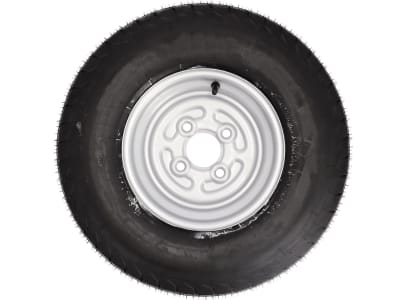 Komplettrad 5.00 - 10 79N TL PKW Anhängerreifen 3.50 x 10 ET 0