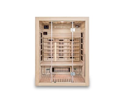 HOME DELUXE Infrarotkabine SAHARA L mit Vollspektrumstrahler Sahara L 150 x 120 cm natur Infrarotsauna, Wärmekabine, Infrarotwärmekabine HOME DELUXE Infrarotkabine SAHARA L mit Vollspektrumstrahler Sahara L 150 x 120 cm natur Infrarotsauna, Wärmekabine, Infrarotwärmekabine