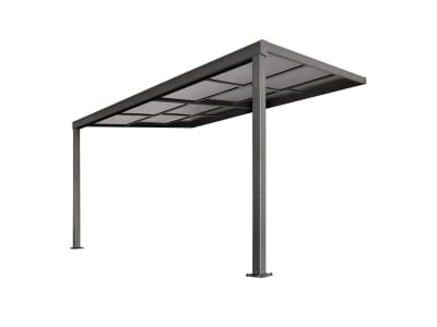 HOME DELUXE Terrassenüberdachung SOLIS DELUXE grau anthrazitgrau Terrassendach, Überdachung HOME DELUXE Terrassenüberdachung SOLIS DELUXE grau anthrazitgrau Terrassendach, Überdachung